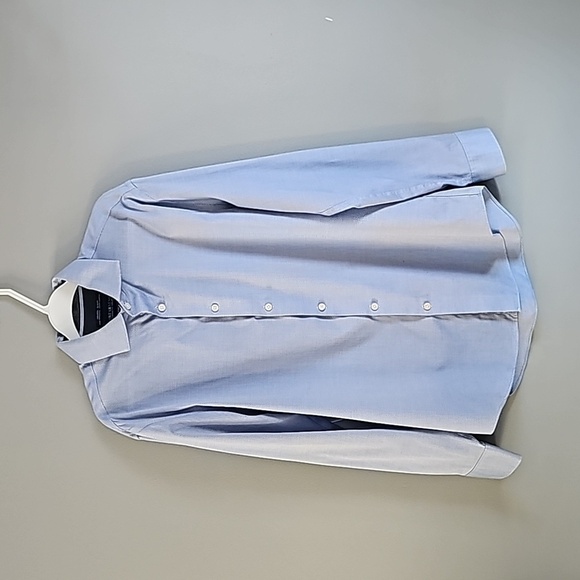 Kenneth Cole Awearness, Slim Fit, Sz  16.5, Diamond Print - Picture 2 of 4